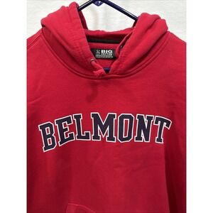 Big Cotton Gear For Sports  Red Belmont Hoodie Mens XXL‎ Sweatshirt